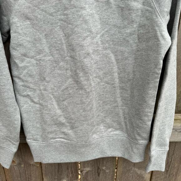 Everlane Sweatshirt 100% Human Pullover Crew Neck Gray XXXS NWT Sustainable - Picture 6 of 8